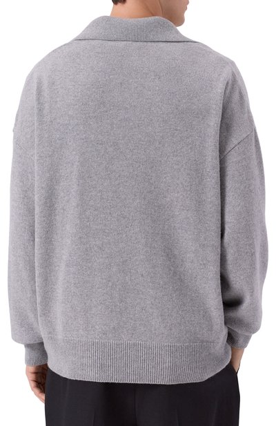 Поло из кашемира и шерсти BALMAIN, арт. FH0GE010/KI87, фото 4