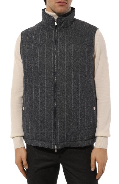 Пуховый жилет BRUNELLO CUCINELLI, арт. MY4561776, фото 3