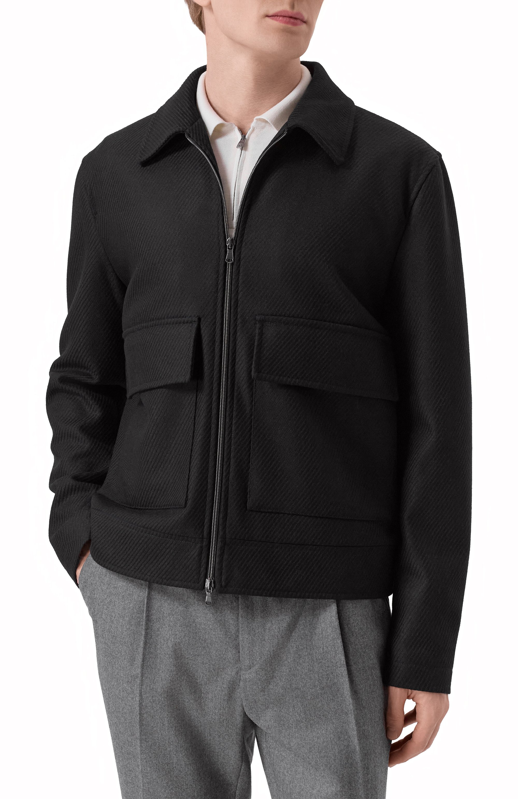 Куртка из шерсти и кашемира L.B.M. 1911, арт. 9144/57502, фото 3