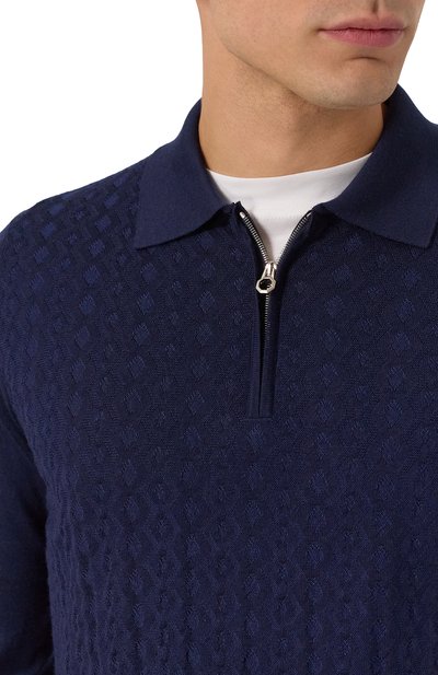 Поло из шерсти и шелка STEFANO RICCI, арт. KE08017P30/E25475, фото 5