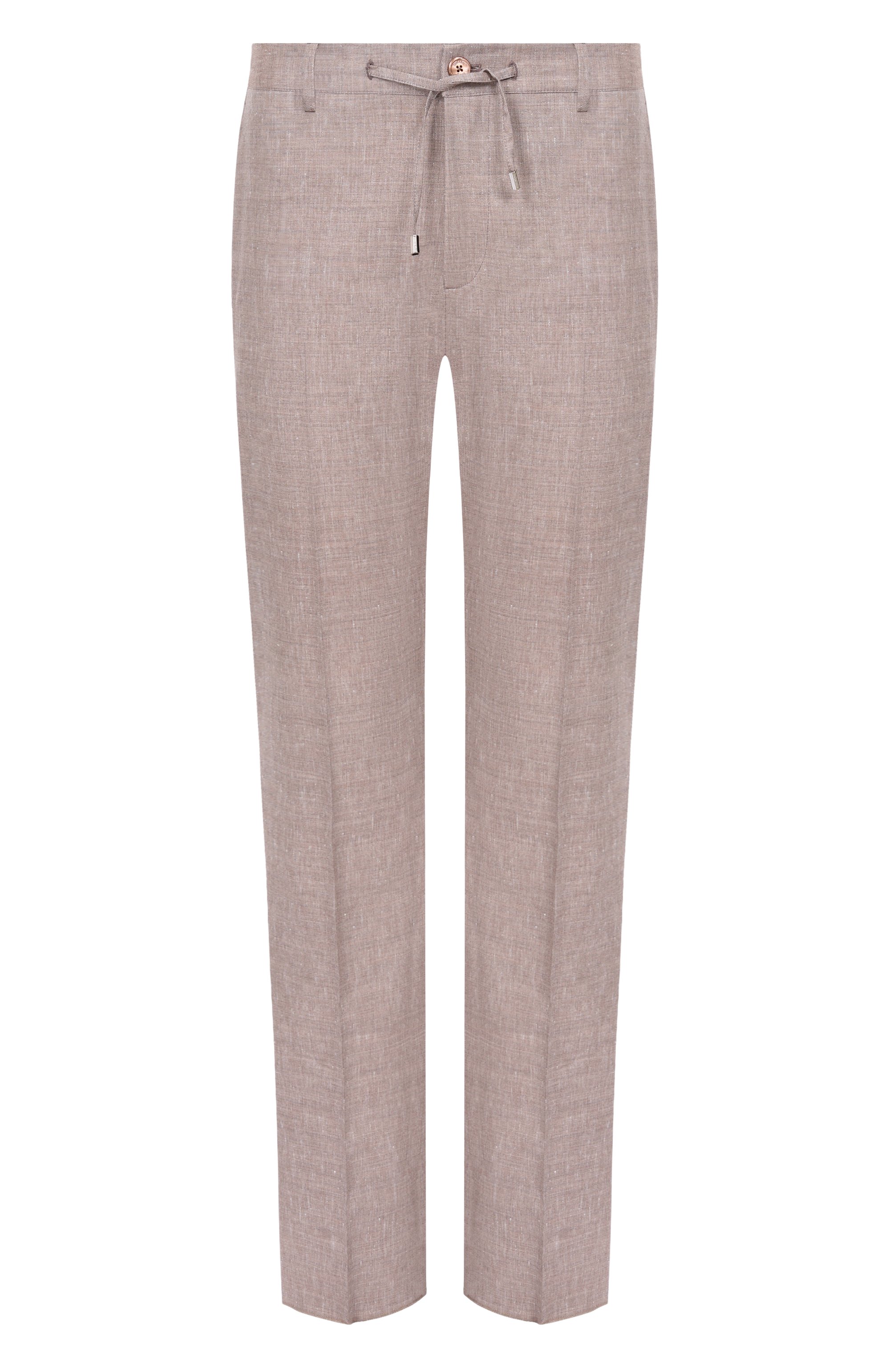 Брюки изо льна и шерсти STEFANO RICCI, арт. M1T610002H/WL003L, фото 1