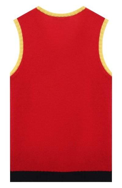 Жилет из шерсти и кашемира MARNI разноцветного цвета по цене 20750 руб., арт. M00057-M00J5, фото 2 Жилет из шерсти и кашемира MARNI, арт. M00057-M00J5, фото 2