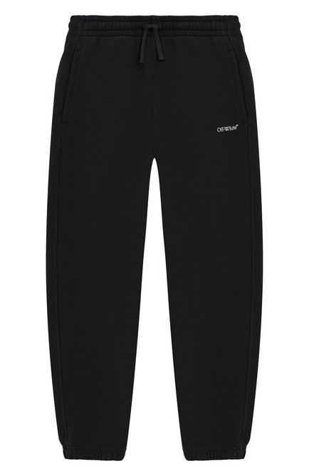 Хлопковые джоггеры OFF-WHITE, арт. 0BCH001S25FLE001/12+