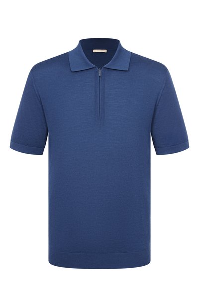 Мужской поло из шерсти и шелка 12 STOREEZ, арт. 136311