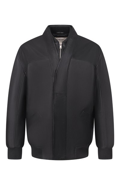 Мужской кожаный бомбер MORDECAI, арт. 26E96MRU28S