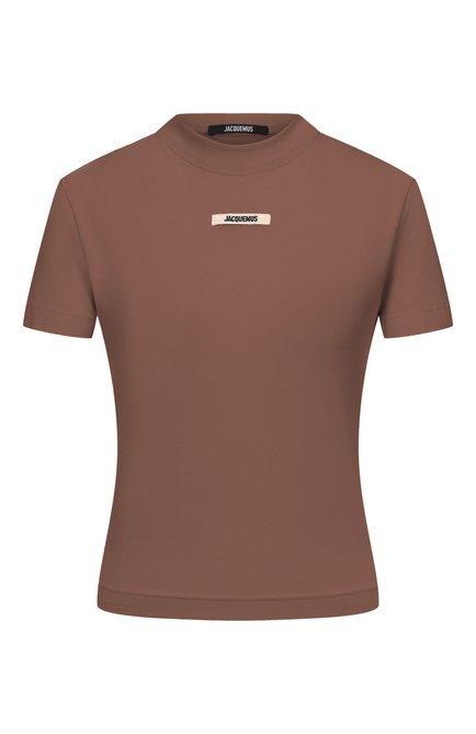 Женская хлопковая футболка JACQUEMUS, арт. 24ETSW00133AJ0/0124