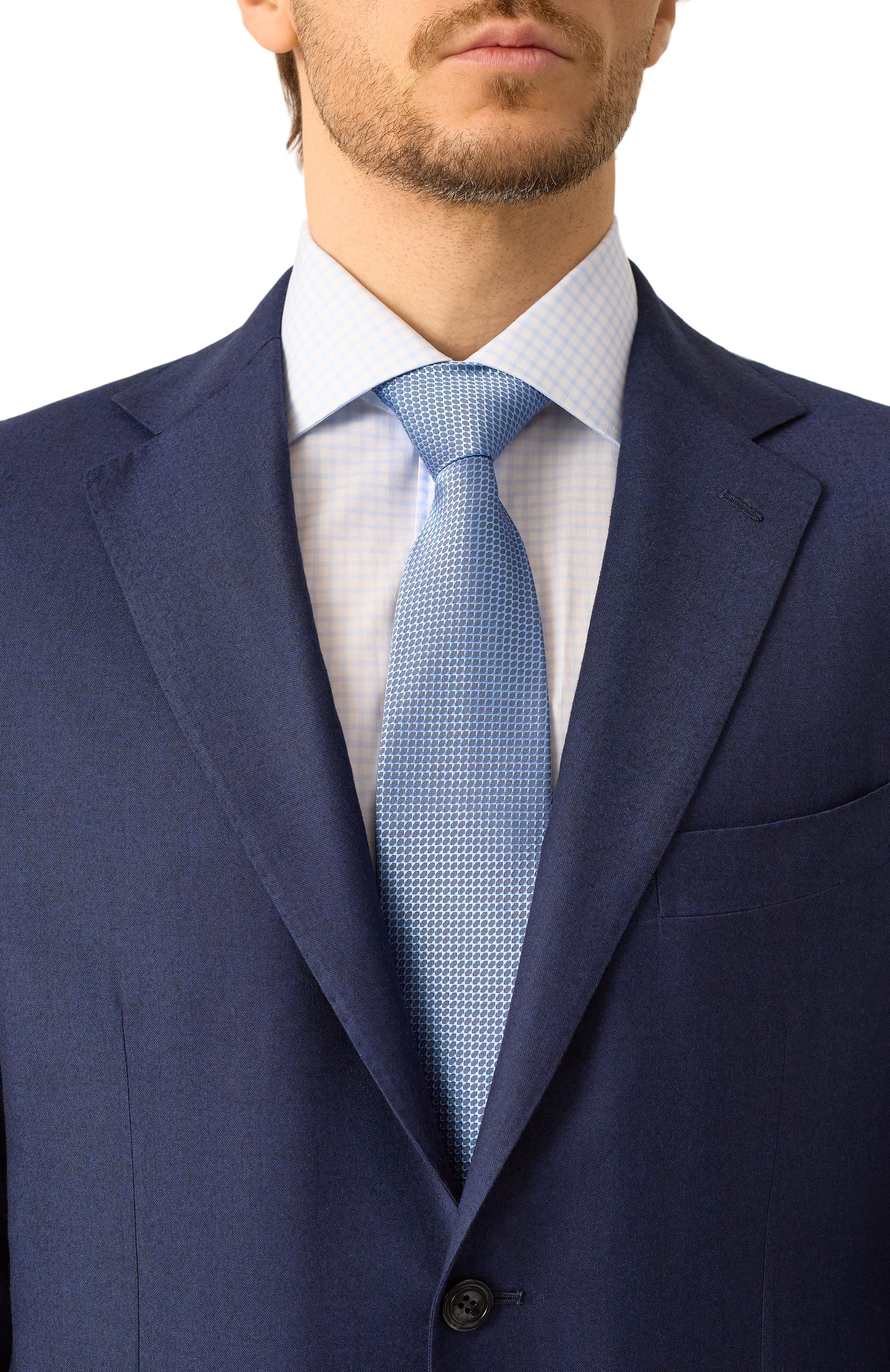 Шелковый галстук CANALI, арт. 18/HJ04177, фото 2