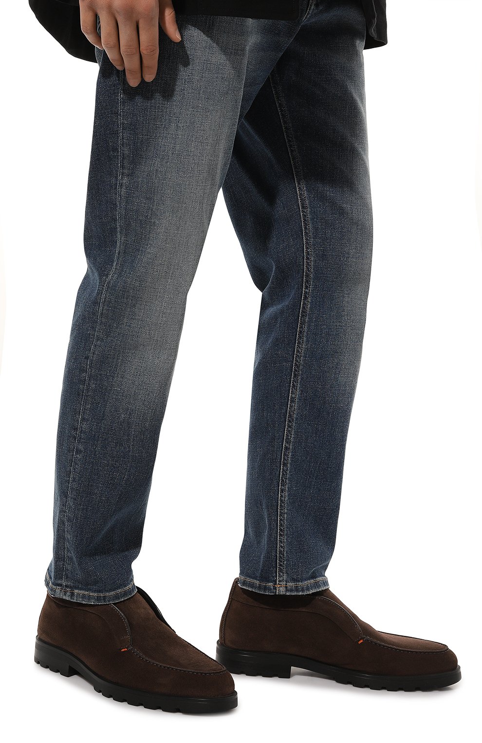 Замшевые ботинки detroit SANTONI, арт. MGDG17823NE0ASEY, фото 3