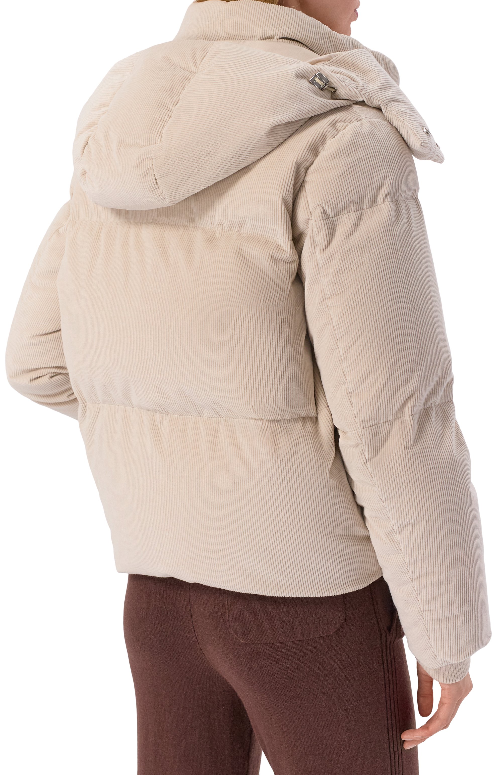 Вельветовый пуховик MVST, арт. M25.1MW.0013/5180, фото 4