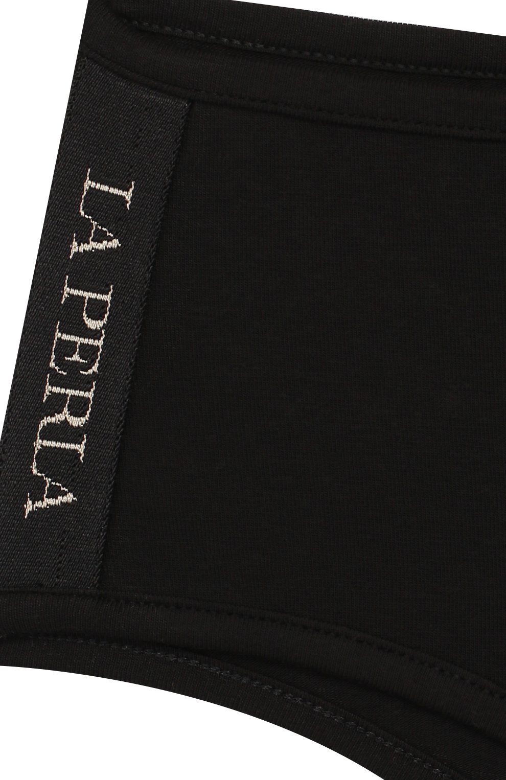 Хлопковые трусы LA PERLA черного цвета по цене 4900 руб., арт. 71107/8A-14A, фото 3 Хлопковые трусы LA PERLA, арт. 71107/8A-14A, фото 3