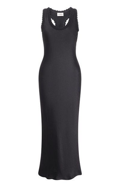 Женское платье YUZEFI, арт. S0LYR-ACETATE SC00P NECK DRESS/SATEEN