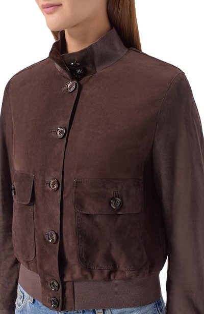 Замшевый бомбер natizza-ur MOORER, арт. NATIZZA-UR, фото 5