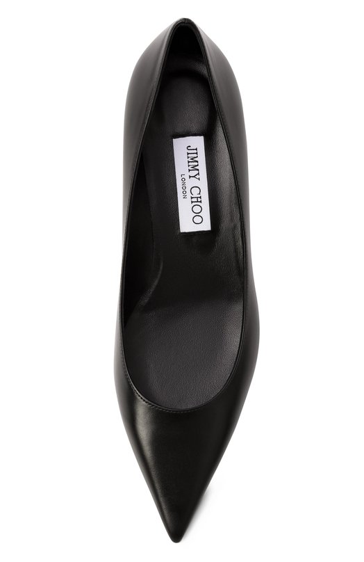Кожаные туфли Amelia 35 Jimmy Choo AMELIACLF Чёрный  AMELIACLF Фото 6