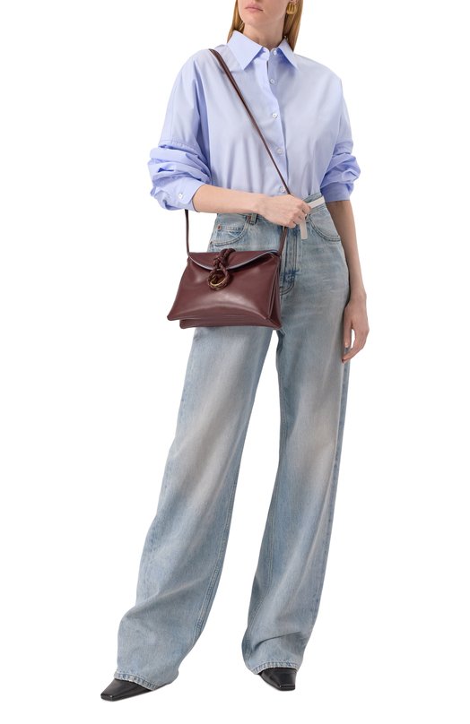 Сумка Liberta small Bottega Veneta 806030/V4SJ2 Бордовый  806030/V4SJ2 Фото 7