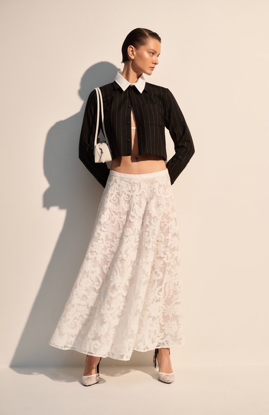 Юбка Giambattista Valli 25SSPVCA2024-02STA Белый  25SSPVCA2024-02STA Фото 7