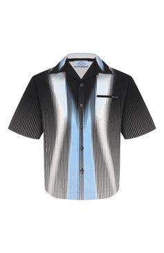 Хлопковая рубашка PRADA, арт. UCS318-1YN3-F0964, фото 1