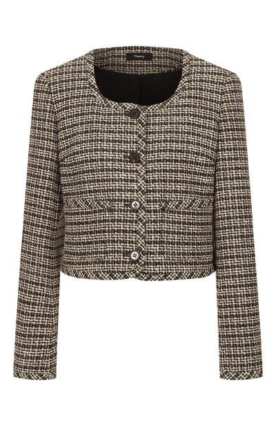 Женский твидовый жакет THEORY, арт. P1004106
