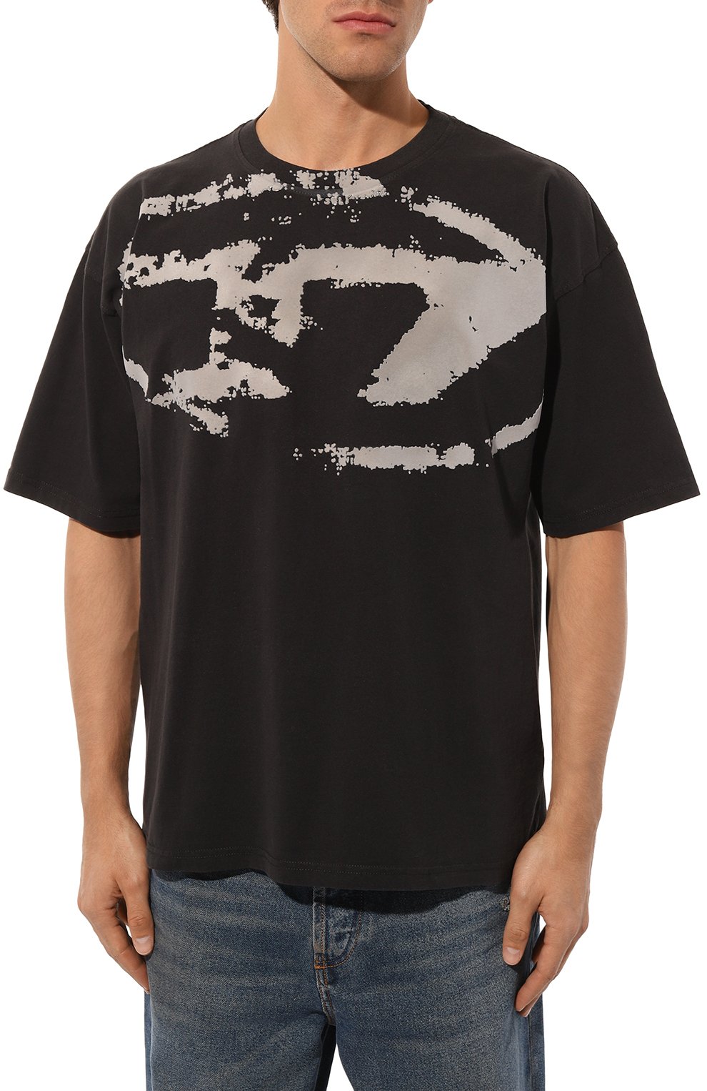 Хлопковая футболка DIESEL, арт. A13049/0DQAU, фото 3