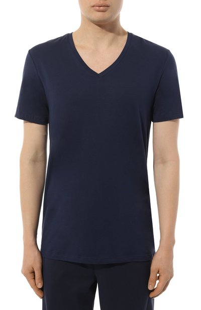 Хлопковая футболка HANRO, арт. 073089., фото 3