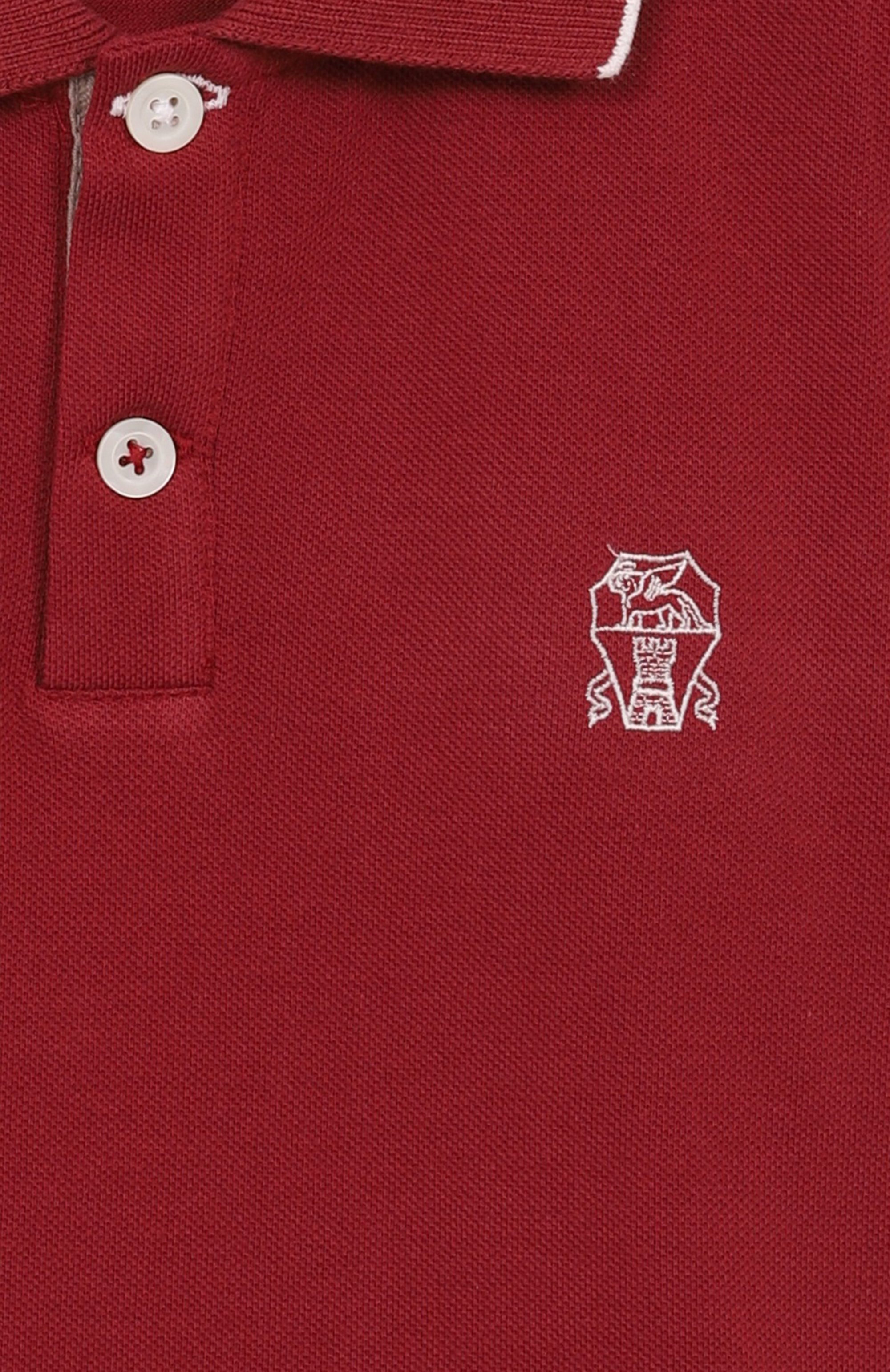 Хлопковое поло BRUNELLO CUCINELLI, арт. BE854T315B, фото 3