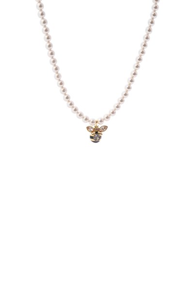 Колье idyllia SWAROVSKI молочного цвета по цене 29950 руб., арт. 5742677, фото 3 Колье idyllia SWAROVSKI, арт. 5742677, фото 3