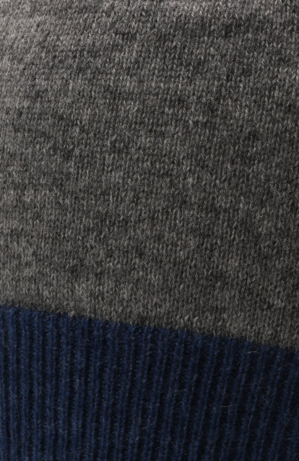 Кашемировая шапка IL BORGO CASHMERE серого цвета по цене 17350 руб., арт. 57-729G0, фото 3 Кашемировая шапка IL BORGO CASHMERE, арт. 57-729G0, фото 3