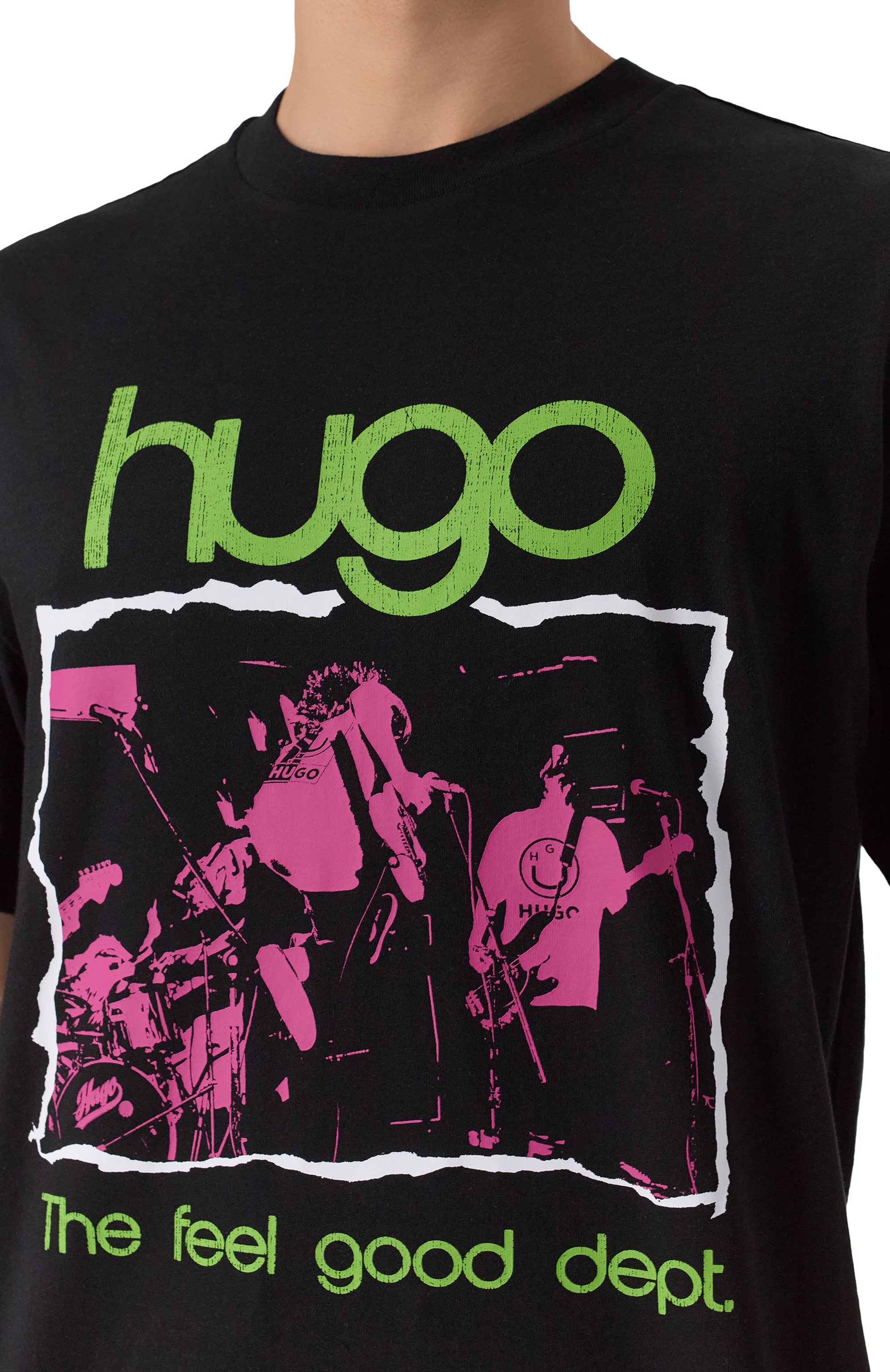 Хлопковая футболка HUGO BLUE, арт. 50543494, фото 5