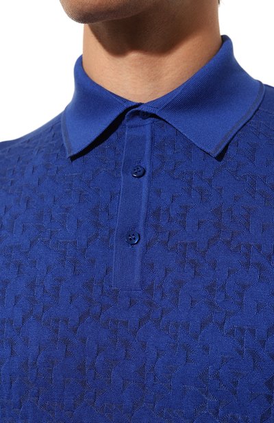 Поло из шелка и хлопка STEFANO RICCI, арт. K818059P13/F23286, фото 5