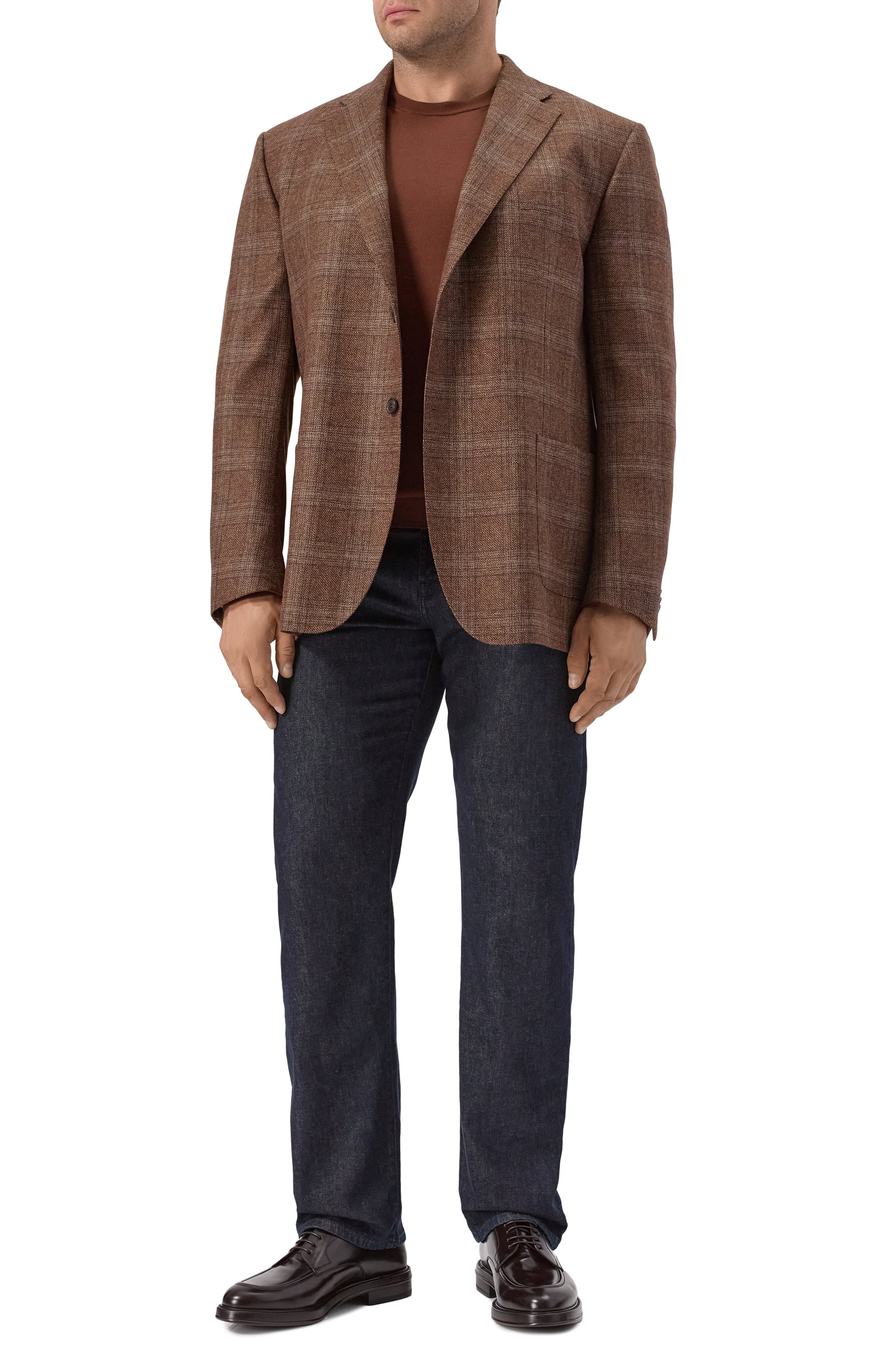 Шерстяной пиджак CORNELIANI, арт. 266018-2616212, фото 3