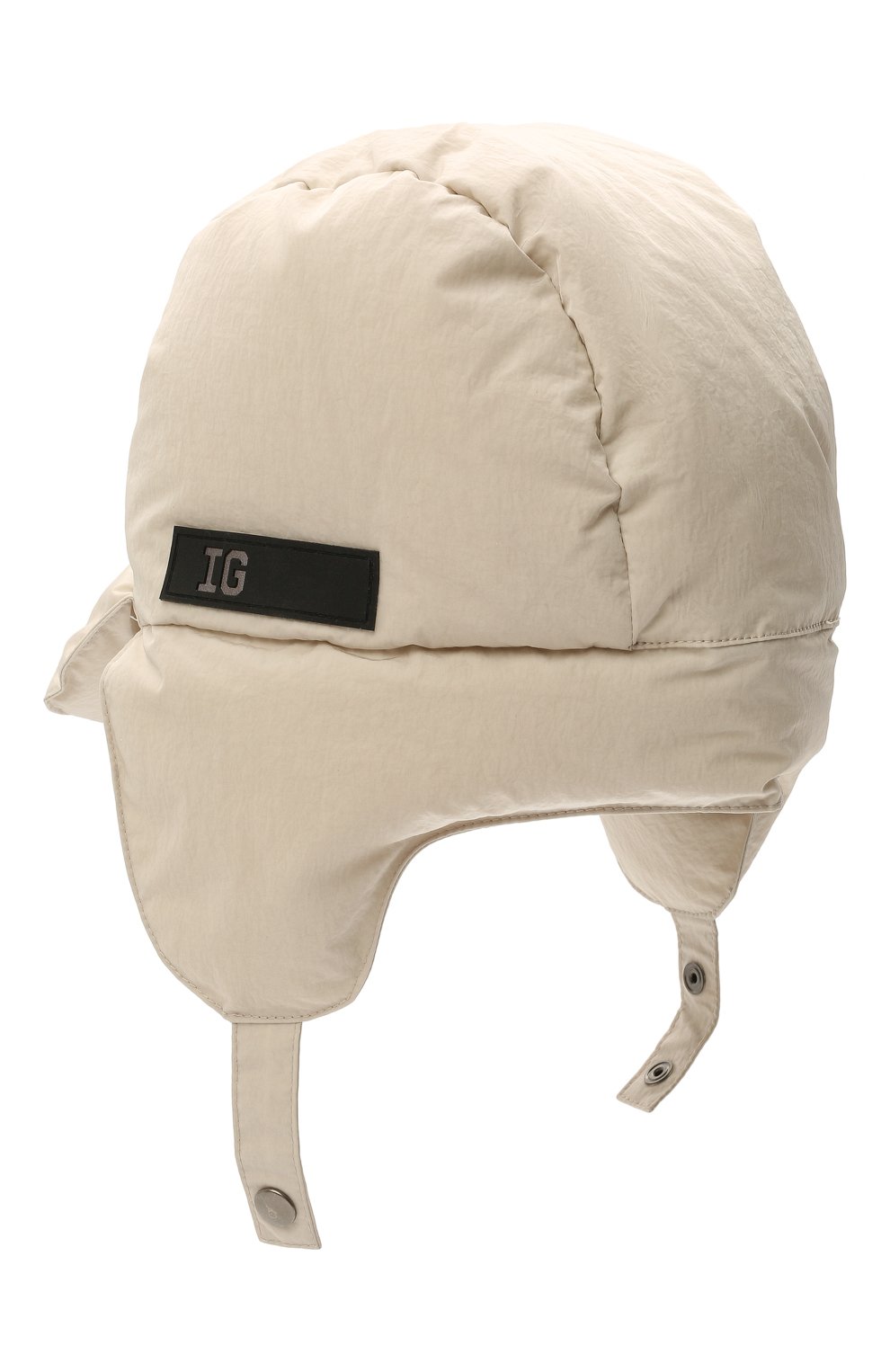 Утепленная шапка-ушанка IL GUFO серого цвета по цене 9255 руб., арт. A21E0219N0072, фото 2 Утепленная шапка-ушанка IL GUFO, арт. A21E0219N0072, фото 2