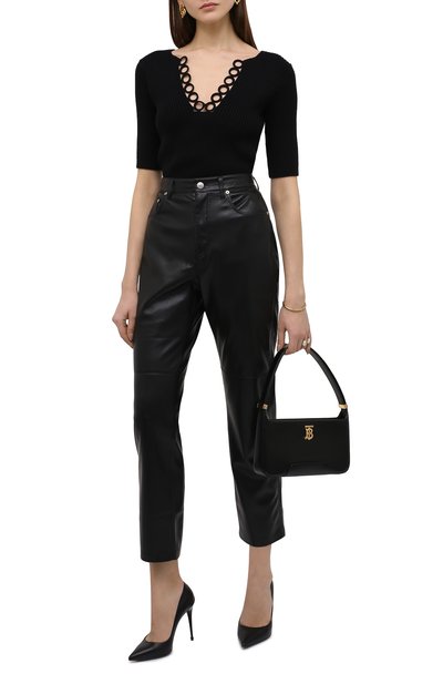 Брюки из экокожи NANUSHKA, арт. NW20CRPA03599, фото 2