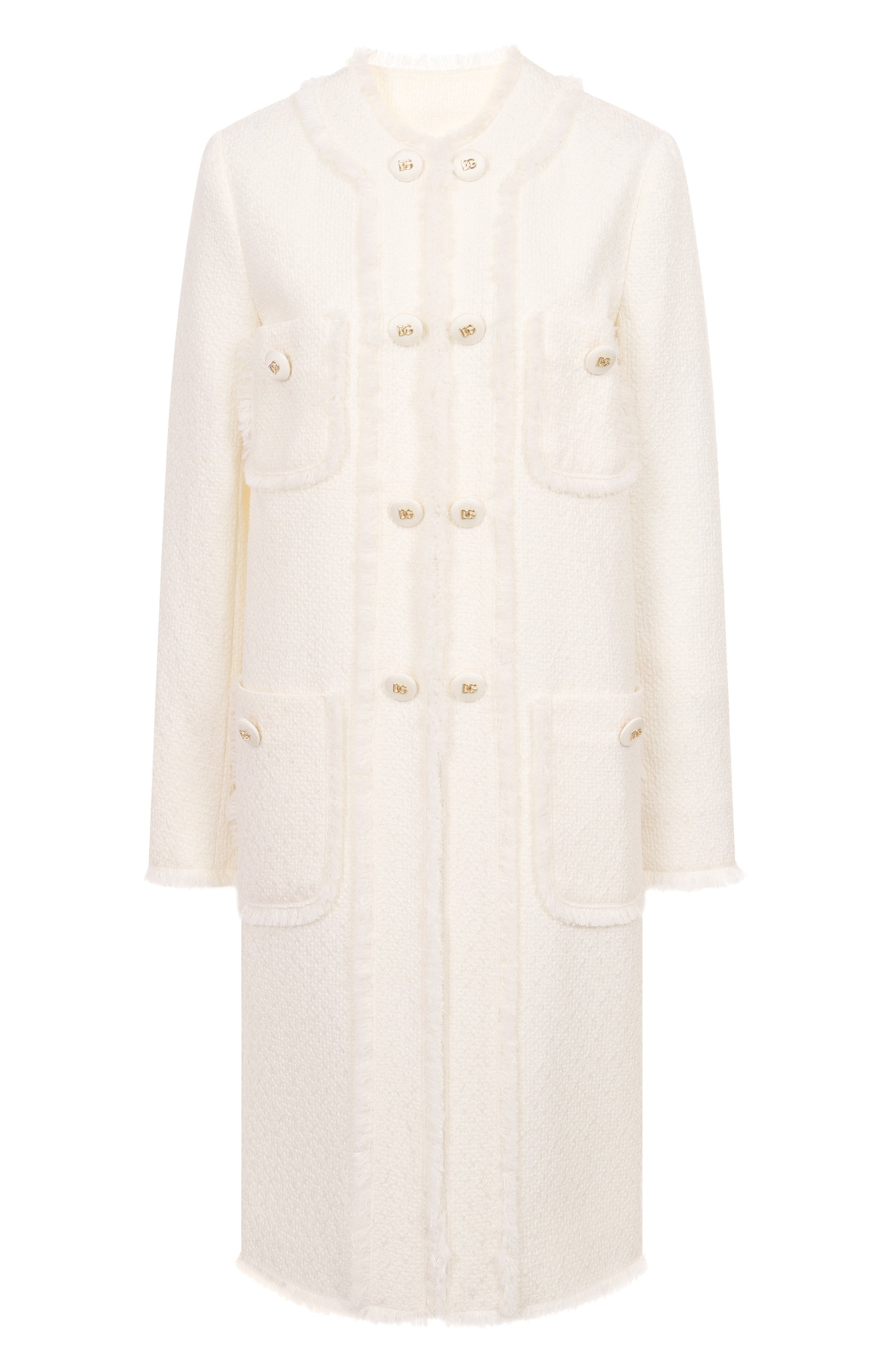 Пальто из шерсти и виск�озы DOLCE & GABBANA, арт. F0C3UT/HUMUA, фото 1