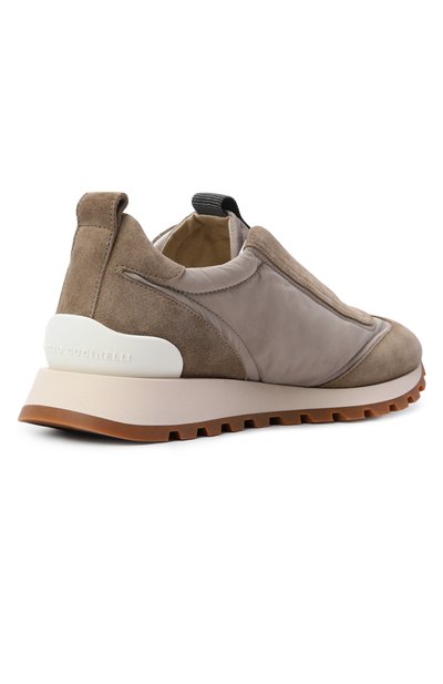 Комбинированные кроссовки BRUNELLO CUCINELLI, арт. MZ47G2127, фото 5