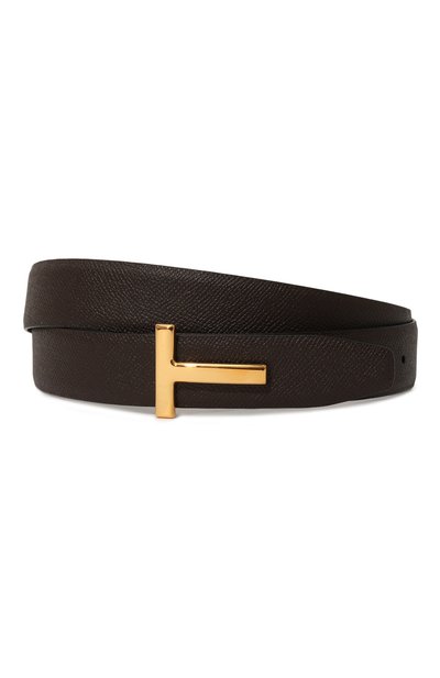 Мужской кожаный ремень TOM FORD, арт. TB224/LCL220G