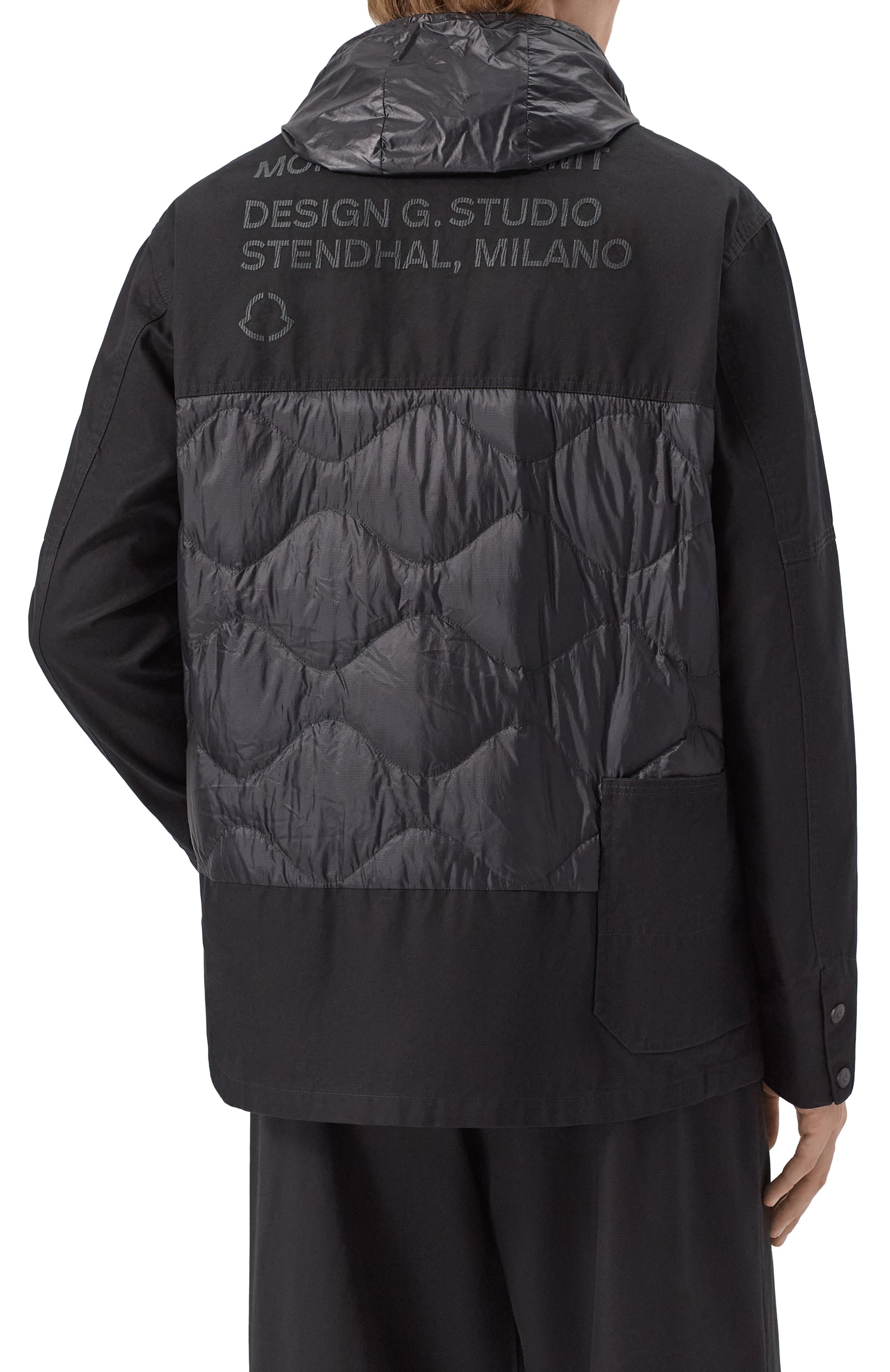 Комбинированная куртка MONCLER, арт. 1A00012/M1292, фото 4