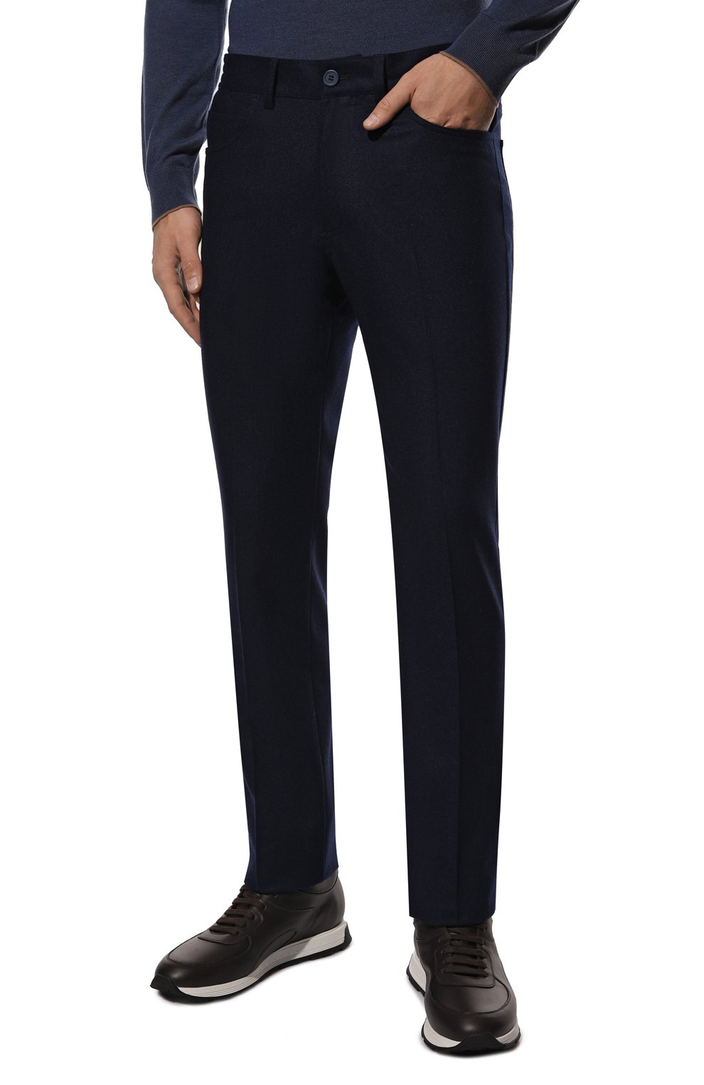 Брюки из шерсти и кашемира STEFANO RICCI, арт. M1T2400321/WKC601, фото 3