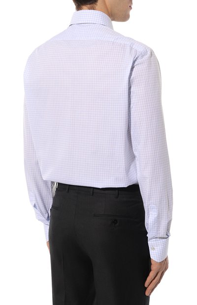 Хлопковая сорочка KITON, арт. UCIH0869019, фото 5