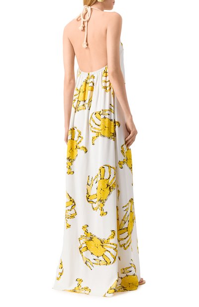 Платье из вискозы MSGM, арт. 3841MDA26A/257152, фото 4