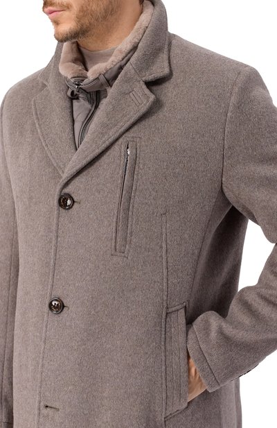 Пальто из шерсти и вискозы GIMO'S, арт. 5W20.U.440.605, фото 5