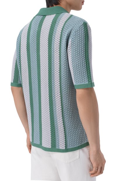 Рубашка из шелка и хлопка MVST, арт. M26.2PM.K144/Y207 KNIT SETA-C0T0NE, фото 4