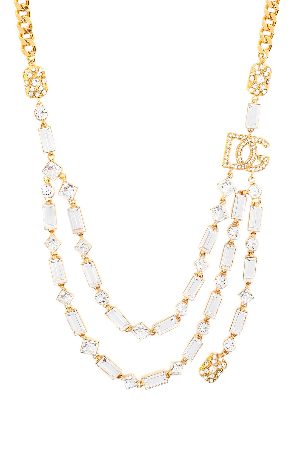 Колье DOLCE & GABBANA золотого цвета по цене 223500 руб., арт. WNM6P1/W1111, фото 2 Колье DOLCE & GABBANA, арт. WNM6P1/W1111, фото 2