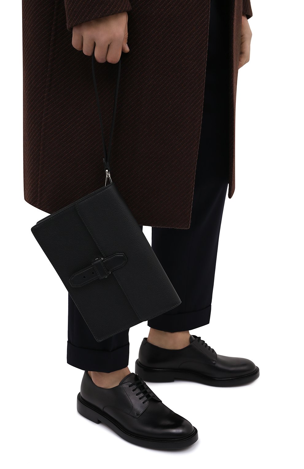 Кожаный клатч BRIONI, арт. 0IUV0L/01719, фото 6