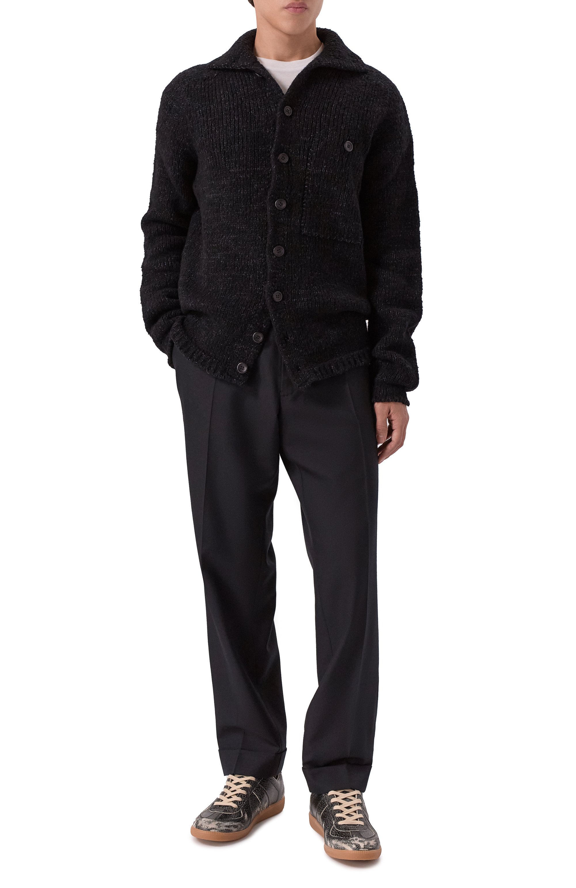 Кожаные кеды replica MAISON MARGIELA, арт. S57WS0517/P7424, фото 2