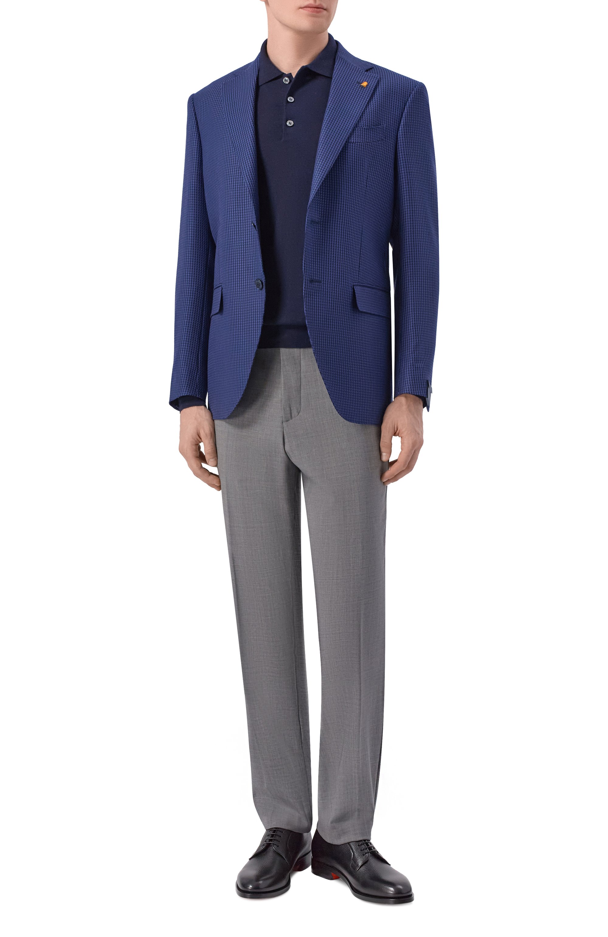 Кожаные дерби colin SANTONI, арт. MCCG19046PD7SPGL, фото 2