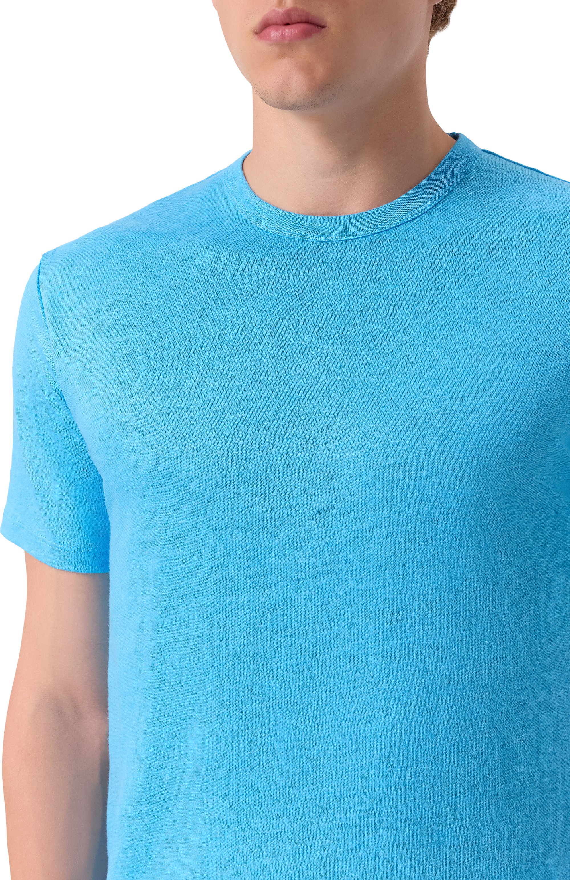 Льняная футболка MC2 SAINT BARTH, арт. STBM ECSTASEA/02356H, фото 5