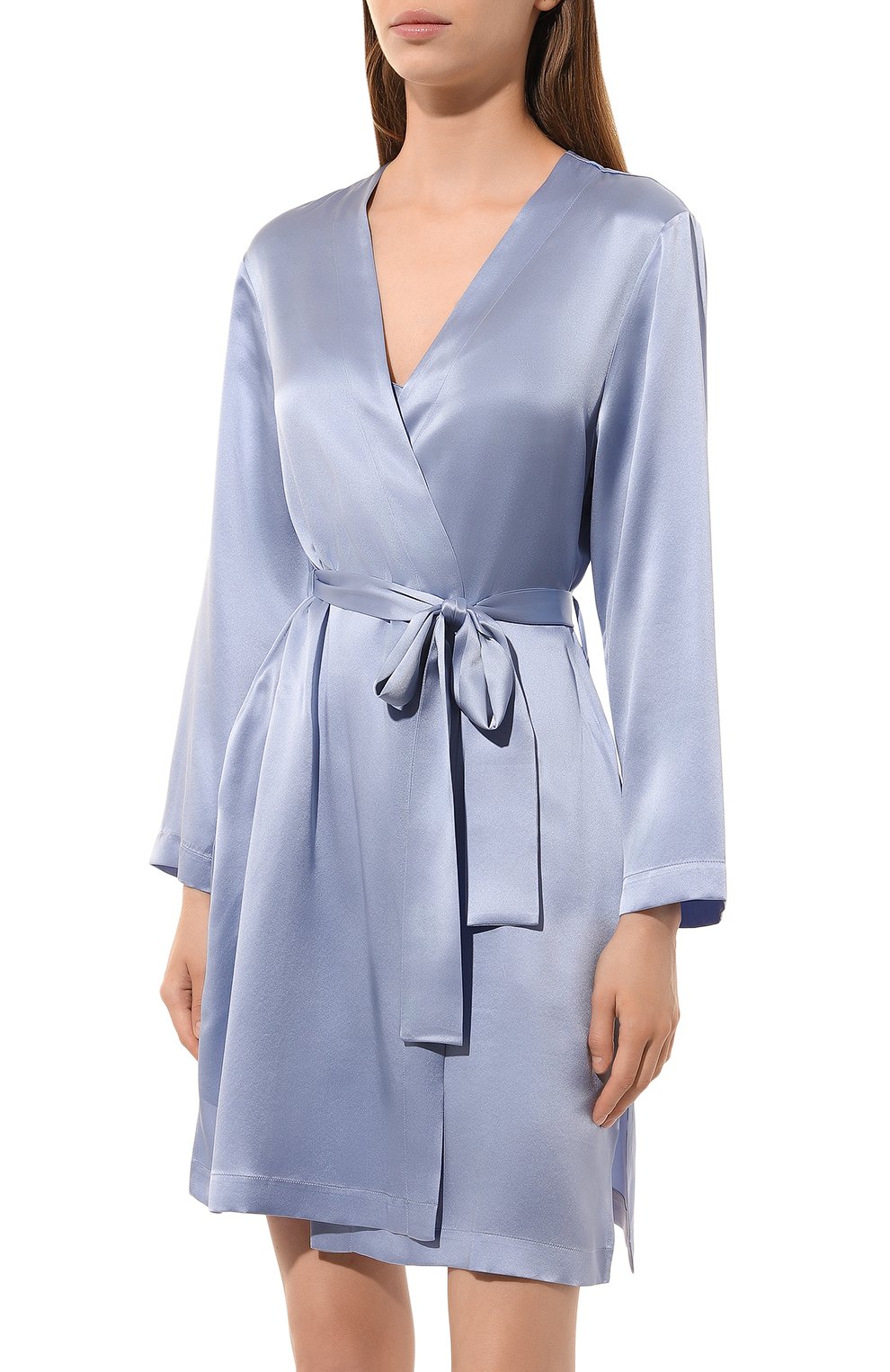 Шелковый халат LUNA DI SETA, арт. VLST08009, фото 3