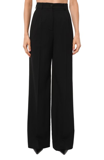 Шерстяные брюки DOLCE & GABBANA, арт. FTCP1T/FUBGC, фото 3