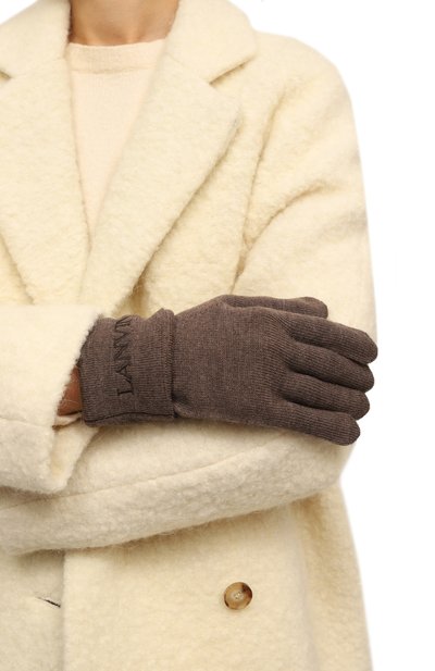 Шерстяные перчатки LANVIN, арт. 6LGUAN/U7132, фото 2