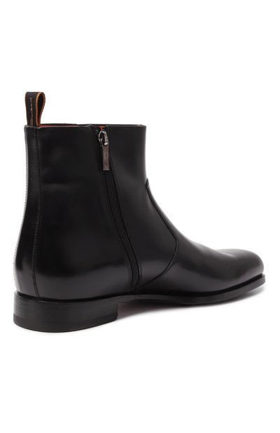 Кожаные сапоги brando SANTONI, арт. MCBG19174BJ1GNTG, фото 5