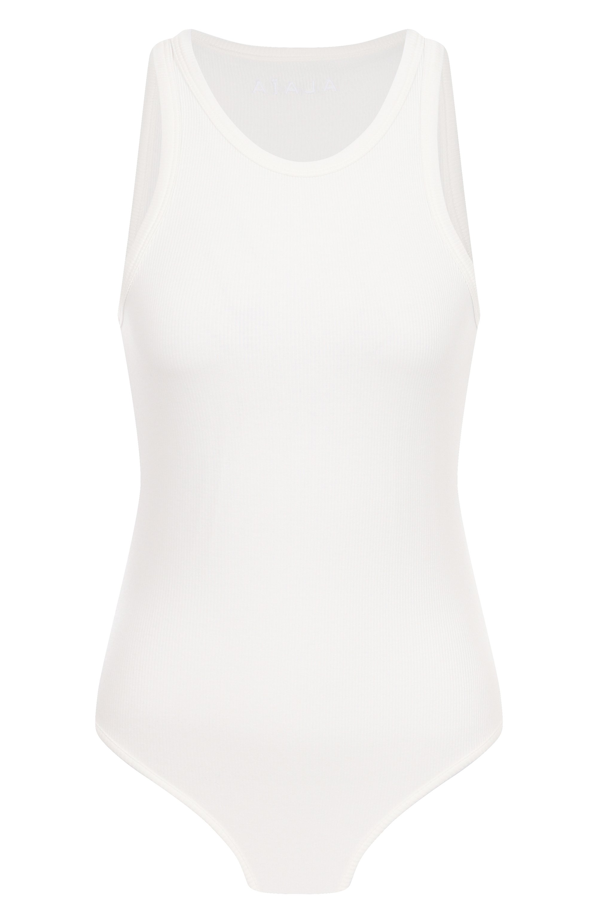 Боди из хлопка и вискозы ALAIA, арт. AA9B0382J085B, фото 1